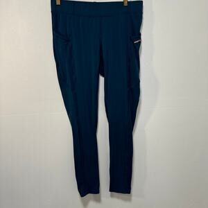 Kerrits Riding Pants XLarge Green Performance Riding Tights